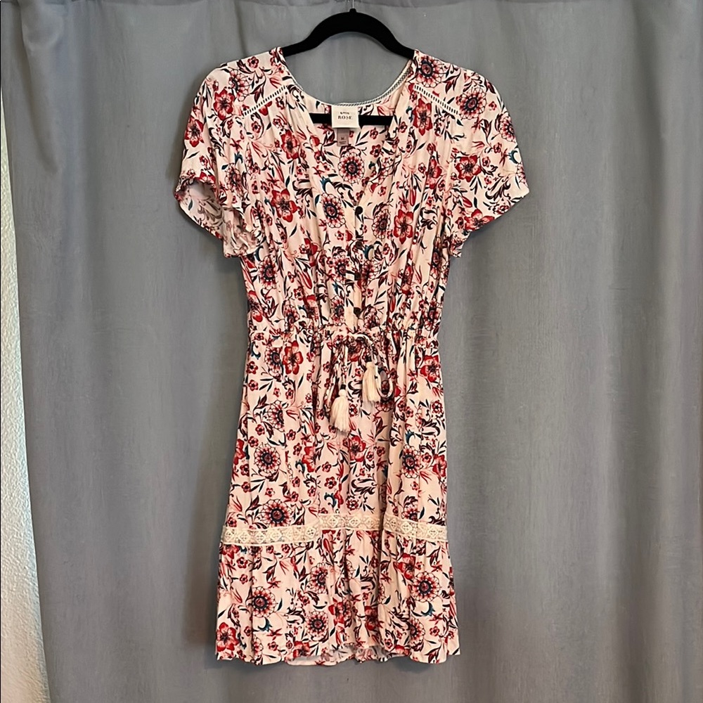 Knox Rose Pink Floral Mini Dress